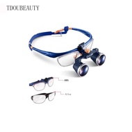 TDOUBEAUTY  2.5X420mm Binocular Galileo Frame Loupe Magnifier Glasses FD-503G-1 Approval Free Shippi