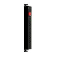 รางปลั๊กไฟ 6 ช่อง 1 สวิตช์ POWERCONNEX PXC5PHTTS-TS06-B 16 แอมป์ 3 ม. สีดำ (1279785)