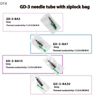 DTA 1 Piece 7.5 W/MK 3/7/15/30g GD-3 Thermal Paste Performance Thermal Conductive Grease Paste For G
