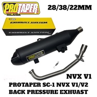 NVX155 V1/V2 PROTAPER BACK PREESSURE RACING EXHUAST