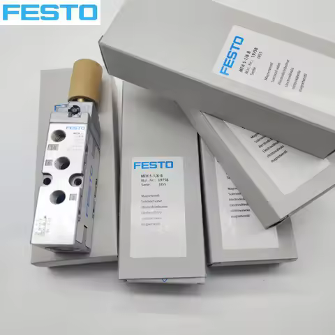 FESTO Pneumatic Solenoid Valve MLH-5-1/8-B MLH-5-1/4-B MFH-5-1/8-B MFH-3-1 JMFH-5-1 JMFH-5-1/8-B MFH