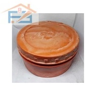 CS PVC Pipe Clean Out Orange 6" For Waterline