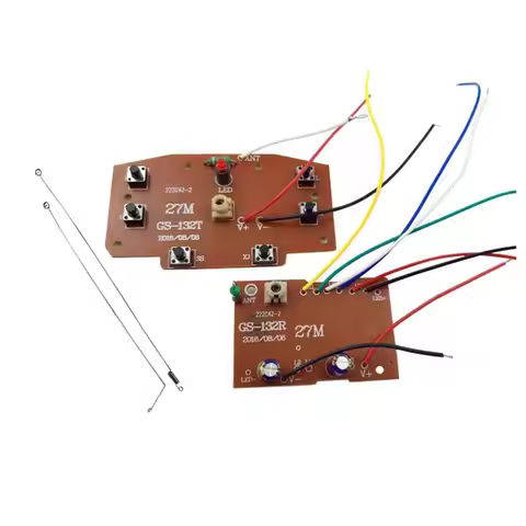 A49K-6CH 2.4G Remote Control High Quality 27Mhz Circuit PCB Transmitter Receiver Board For RC Car Pa