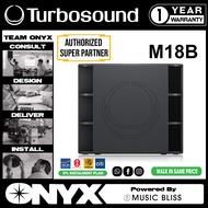 Turbosound Milan M18B 2200W 18 inch Powered Subwoofer (M-18B / M 18B)