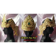 [SIAP KIRIM] SIGER PENGANTIN SUNDA SEPUH EMAS/ MAHKOTA ADAT SUNDA/ SIGER KENCANA WEDDING/ CHIKI/ JAW
