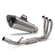 Motorcycle Exhaust Muffler Modify 675SRR Exhaust Escape Front Link Pipe For CFMOTO 675SR 675R 675NK