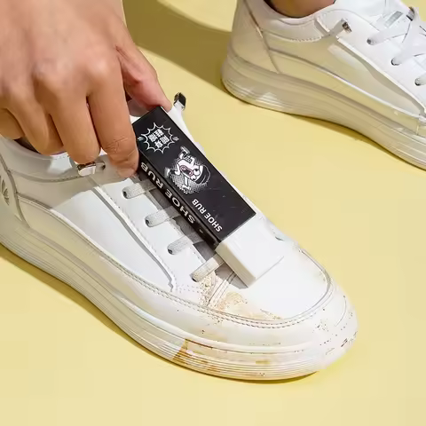 New Portable Shoe Cleaning Eraser Sneakers Decontamination Eraser Matte Finish Easy Shine White Shoe