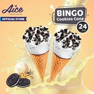 Aice Bingo Cookies Cone (1 Karton = isi 24pcs) Es krim