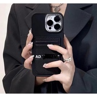 IPHONE Softcase Premium Leatheriphone with Card Slot - Elegant B4L3NCI4G4 Design