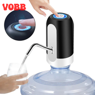 VOBB ✩✫✬ 1Pc Black USB Charge Automatic Portable Water Dispenser Drink Home Gadgets Water Bottle Pump Mini Barreled Electric Pump ✬✫✩