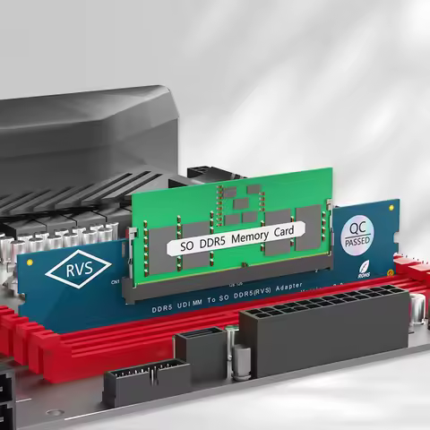 Laptop SO DDR5 RAM To Desktop DDR5 U-DIMM Adapter DDR5 SO-DIMM Gaming Laptop RAM Memory Module DDR5 