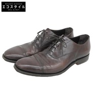 Prada Men's Cap Toe 5-Eyelet Shoes in Excellent Condition, Brown Braun , Size 6 1/2 (2EB129), Size 6