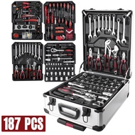 Tool Kit 187 PCS Perkakas Bengkel Dan Rumah Koper Lengkap Bahan Kuat - Koper 187