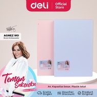 [Deli X AGNEZ MO] Deli Display Book/Map Clear Holder/Document Keeper A4 30 40 60 Slot C99X