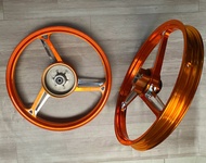 Mâm 3 đao CNC dành cho Sirius Jupiter Taurus Exciter 2006-2010 1 đĩa bản 1.4 và 1.6