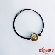 1mm Korean Round Rope GOLD Initial Bracelet Ring GB22