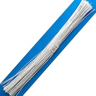 32 Gauge White Cotton Covered Floral Wire - 130 feet per Bundle (39.6m) in 12 inch (30.5cm) Lengths