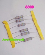 resistor 330k ohm 2 watt resistor 330k 2w resistor 330K 2W