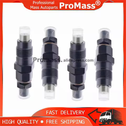 4PCS Fuel Injector For HYUNDAI GALLOPER II H-1/STAREX Bus H-1Van H1 H100 PORTER Bus TERRACAN 2.5L Di