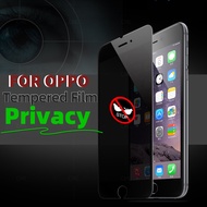 9H Privacy Tempered Film FOR OPPO Reno 12F 11F 8Pro 8Z 7Z 6Z 5 4 A3X A2M A1X A60 A98 A96 A93S A79 A7