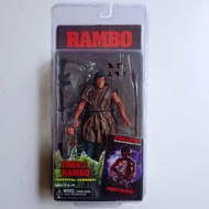 Bebas Ongkir! Neca Rambo John J. Rambo Stallone Survival Version First Blood