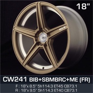 AD 18 inch 8.5JJ/9.5JJ 5X114.3 ET40/45 ORI CAR SPORT RIMS WHEELS CW241