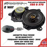 SAMURAI KATANA PROTON X50 X70 6 Inch 2 Way Midbass Plug & Play PLUG AND PLAY Front Rear OEM Car Audi