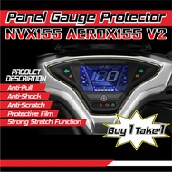 (Buy 1 free 1) yamaha aerox v2 speedometer meter screen protector nvx 155 v1 dashboard screen protec
