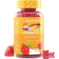 Kids Vitamin D Gummies - 3 Month Supply - 400 IU Vitamin D3 - Alternative to Vitamin D3 Tablets & Sp