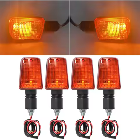 Turn Signal Lights For Suzuki DR125 DR200 DR250S DR350S RF600 DR650 GSXR750 RF900 GSXR1100 Bandit 60