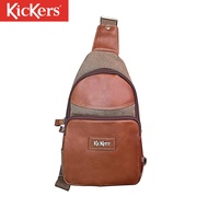 Crossbody Bag Sling Bags Shoulder bag Kickers Canvas + Leather Crossbody & Sling Bag #KICC78597
