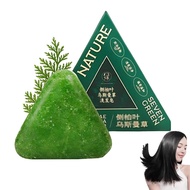 Nature Triangle Shampoo Bar, Nature Seven Green Soap Shampoo, Usman Grass Shampoo Bar, Glutinous Ric