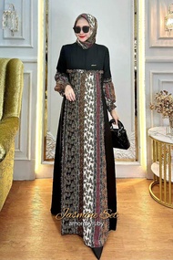 gamis set produk Amore by ruby edisi Jasmin set gamis+hijab