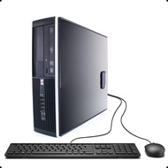 HP Compaq 6300 Pro Desktop PC - Intel Core i3-3220 3.3GHz 8GB 250GB DVD Windows 10 Pro (Renewed)