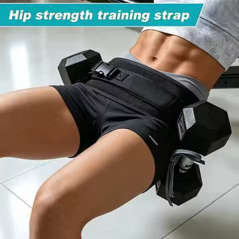 New Adjustable Weighted Waist Belt, for Home Workouts, Dumbbell Training & Hip Shaping, Home Gym Fit