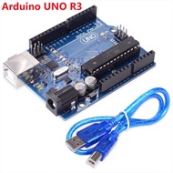 KIT Arduino Uno R3 Atmega328P Chip Plug with Cable, R3 Sticker Chip, Nano, Pro Mini - High Quality P