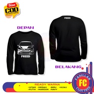 HONDA T-Shirt Freed DB Long Sleeve Automotive Shirt