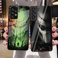 Alien Vs Predator 02 Tempered Glass Phone Case For Samsung Galaxy A11 A14 A20 A30 A22 A32 A33 A34 A4