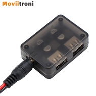 12V to 5V DC USB Buck Converter, Dual USB Port Fast Charger Board Auto Power Supply Adapter DC-DC 10