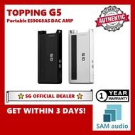 [🎶SG] TOPPING G5 PORTABLE ES9068AS DAC AMP
