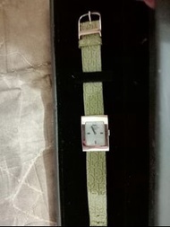 Dior 原廠錶帶 貝殼錶面 含原廠盒子含保卡正常走動 vintage古董收藏絕版手錶