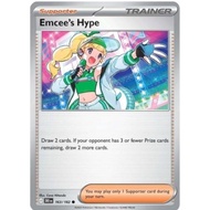 [Pokemon TCG Card] Emcee's Hype - 163/182 - Common