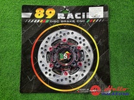 จานหน้า ทูโทน 89racing GIORNO+ ขนาด 190mm. ใส่รุ่น CBS ตัวธรรมดา Giorno 125