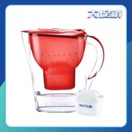 BRITA - [一壺一芯] Marella COOL 2.4L 紅色濾水壺