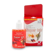[สุดปัง] Super Ich 25 ml.(ลดจุดขาว ครีบห่อ ลด ซึม ไม่ว่ายน้ำ เบื่ออาหาร)  KM11.3024⚡สินค้าแนะนำ⚡