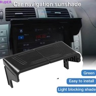 RUJIER Car Glare Shield, Shade Foldable Car GPS Navigation Sun Shade, Professional Anti- reflection 