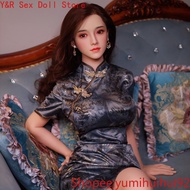 JYDoll💎161cm香兰 Silicone Head+TPE Body Implanted Hair Sex Doll Adult Realistic Sexy Real Vagina Big Breast Love Doll实体娃娃