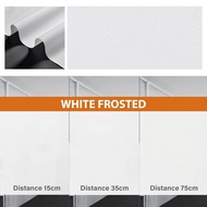 CosyCorner Privacy Tinted Film Sticker 45cm-120cm Matte Glass Window Sticker Cermin Tingkap Rumah 玻璃