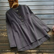 Jumbo square mf women's Blouse