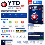 YTD Video Downloader Pro v10.5.1 2026 For Win/Mac | Video Downloader Software